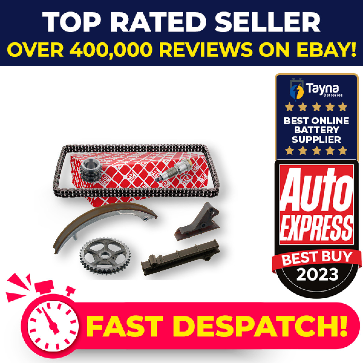 Timing Chain Kit fits MERCEDES 308D 602 2.3D 88 to 96 OM601.940 0039975594 Febi