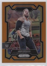 2024 Panini Prizm WWE Orange Prizm 83/99 Josh Briggs #166 v1x
