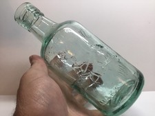 Large Antique James Howard Trademark ( Jockey On Horse ) Mineral Water Bottle.