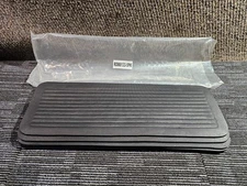 (5 Pieces) Black Iron Cutout 10"x30" Non-Slip Rubber Stair Treads, Waterproof