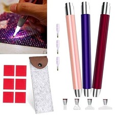 diamond art painting Pen with Light - 3PCS Diamond Dots Painting Tools