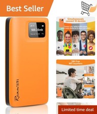 Mobile Hotspot Router 4G LTE Portable WiFi 10 Devices Worldwide Travel