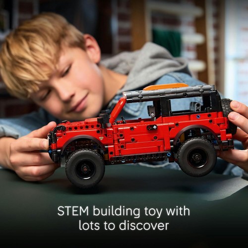 LEGO Technic Ford Bronco SUV Offroad-Fahrzeug, V6-Motor Für Jungen Ab 9+, 42213 - Bild 7 von 9
