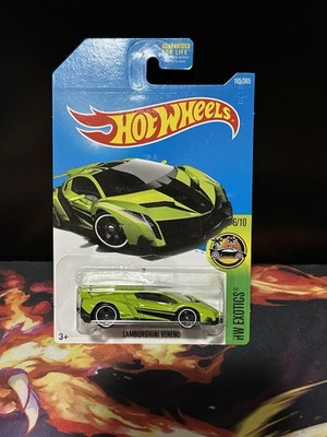Hot Wheels Lamborghini Veneno 165/365 HW Exotics 6/10 Green