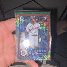Topps 2024 Bowman Mojo Refractor Marco Luciano San Francisco Giants #ROY-11