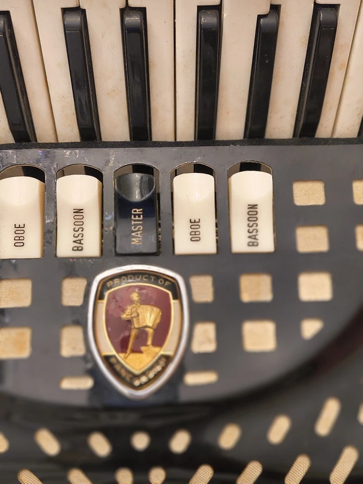 Vintage Authentic Pancordion From Italy With Case - Image 3 of 4