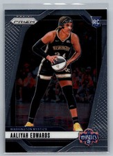 2024 Panini Prizm WNBA Aaliyah Edwards RC #70 Washington Mystics