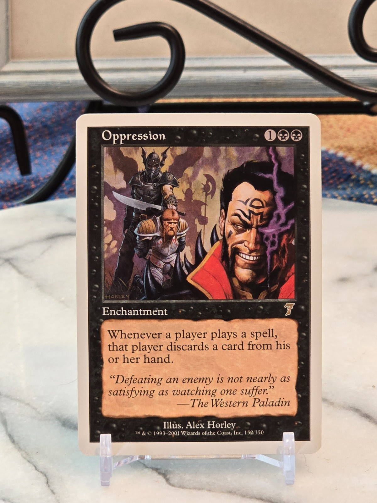 MTG Oppression 7th Edition Regular LP