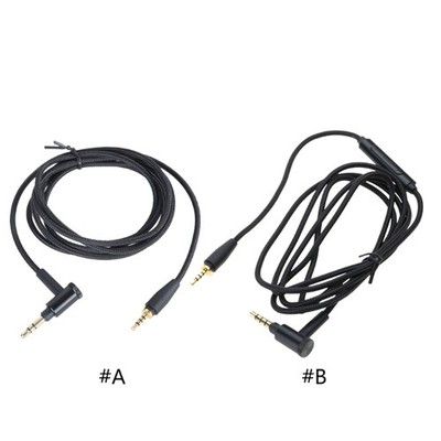 Nylon Braided Headsets Cable for XL Headphones 3.5mm Cord Replacement