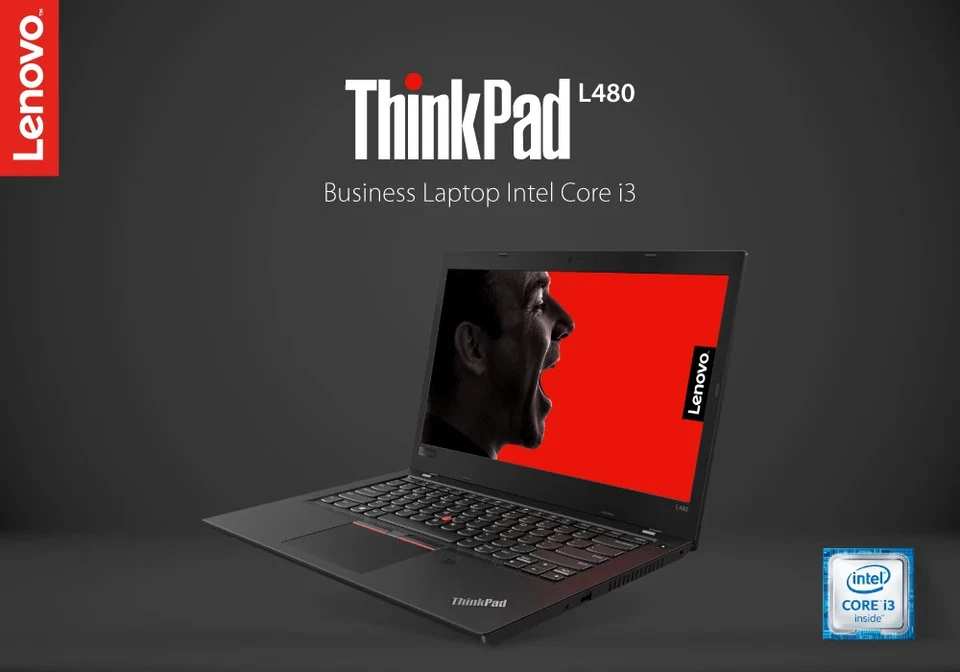 Lenovo ThinkPad L480 · i3-8130U · 16GB · 512GB, photo 1 of 5