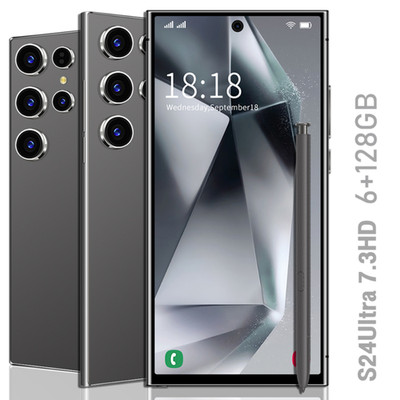 New S24 Ultra 5G Smartphone 7.3'' Factory Unlocked Android Cellphones Dual SIM