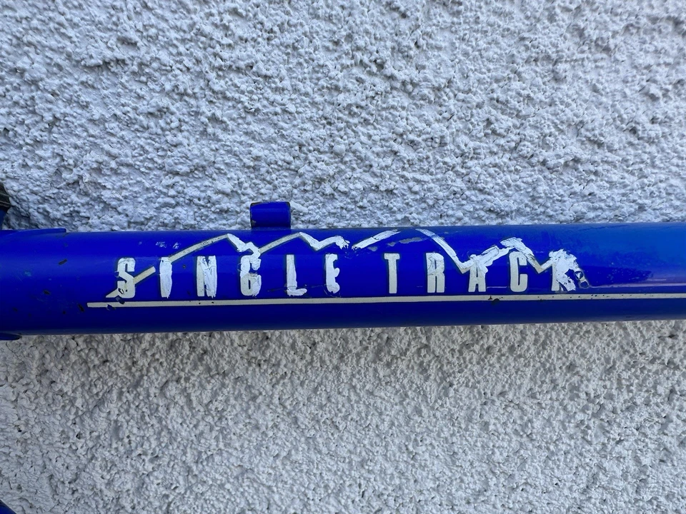 Cuadro de bicicleta de montaña Trek 950 de colección con orugas EE. UU. 90 MTB de una sola pista Foto 3 de 4