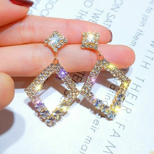 Pendientes Preciosos Un Par/Juego Envío Gratis Mujer Aro Oro Plata 925 Joyería - Imagen 4 de 16