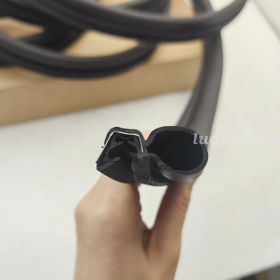 Front Door Weatherstrip Seal LH or RH Side for 07-14 Chevy Silverado GMC Sierra - Image 3 of 4