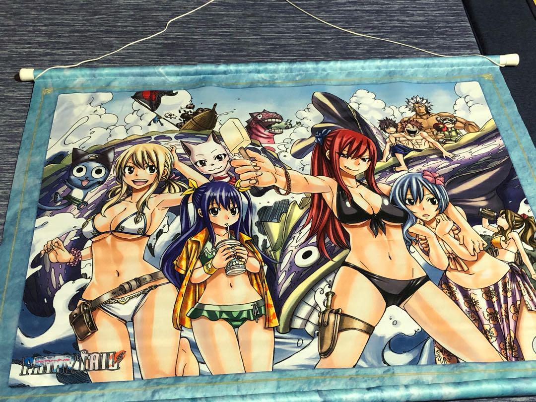 Fairy Tail Tapestry comic anime Lucy Elsa Juvia Wendy happy