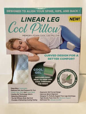 linear leg pillow