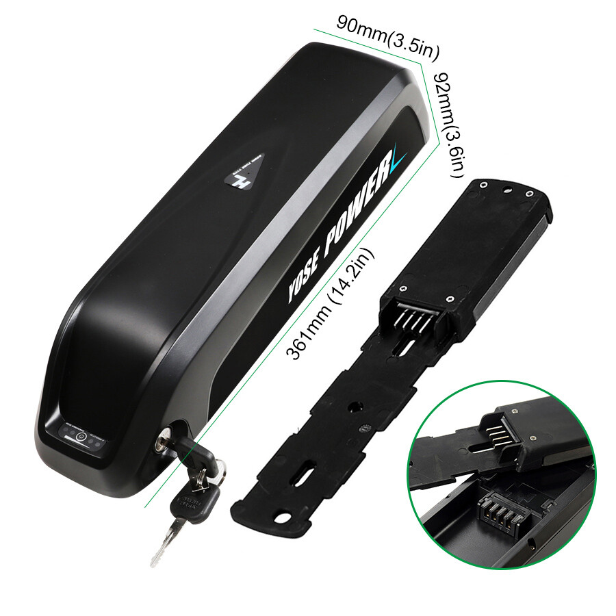 52V 48V 36V 13Ah 17Ah 1000W Hailong Ebike Battery for Electric