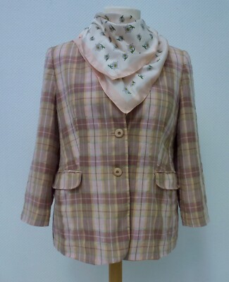  Jacke, Blazer, Jacket, mit Schal, Damen, Größe 40, gebraucht. FABIANI.