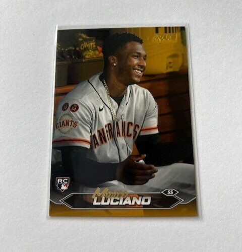 (RC) MARCO LUCIANO 2024 Topps Stadium Club GOLD FOIL #224 San Francisco Giants