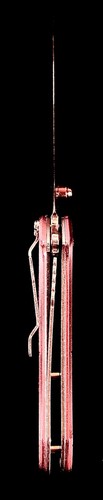 6x 6pc Lot Lady's 7" Pink Folding Pocket Knife Lady's Femme Fatale FF-A010PK 3" - Picture 6 of 6