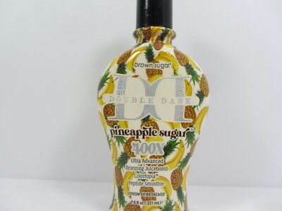 BROWN SUGAR DOUBLE DARK PINEAPPLE SUGAR 400X 7.5oz TANNING LOTION