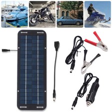 Polycrystalline Solar Panel Battery Trickle Charger Accessories For Car Van Boat