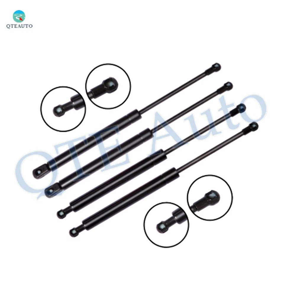 Juego de 4 soportes de elevación de tapa de maletero delantero-trasero para Volkswagen Phaeton 2004-2006 Foto 2 de 4