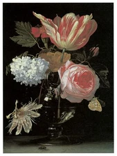 Decoration Poster.Home Room Interior design.Flower bouquet vase.6498