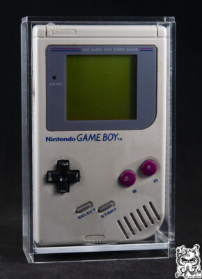 Handheld Video Game Acrylic Display Case Box Nintendo Game Boy Pocket