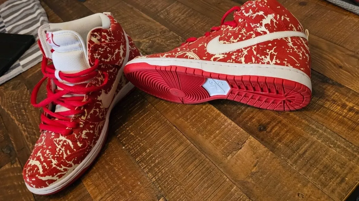 Size 11.5 Nike SB Dunk High Premium Raw Meat eBay