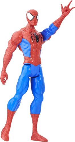 Figure Spiderman Mâle Araignée 30cm Titan Hero Series Classic Marvel HASBRO - Picture 1 of 2