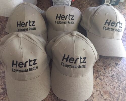 Hertz Equipment Rental Baseball Hat NWOT...New...Adjust Back...One Size Fits All - Picture 1 of 3