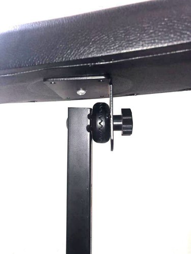 New Height Adjustable Tattoo Armrest Leg Wrist Holder Stand w/ PU Leather Cover - Picture 2 of 4