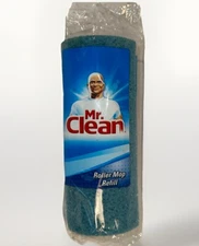 MR. CLEAN Sponge Mop Easy Refill Blue 2016 Roller Mop Refill New
