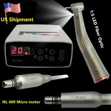 NSK TYPE Dental Brushless Electric Micro Motor  1:5 LED Fiber Optic Handpiece