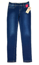 New Levis Girls Denim Legging Jegging Blue Pull On Skinny Stretch Soft 12R