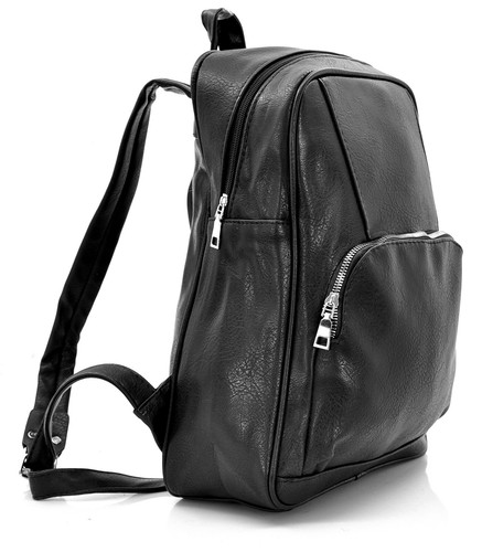 Zaino uomo donna originale GM borsa pelle lavoro viaggio sportivo nero grande pc - Imagen 29 de 41
