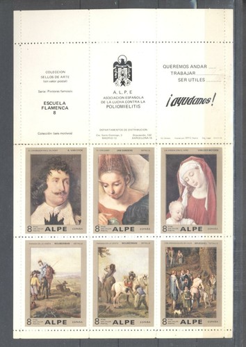 (879271) Art, Labels (postal), Spain