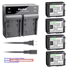 BP-808 CG-800 Battery or Dual Charger for Canon VIXIA HF S10, HF S11, HF S20