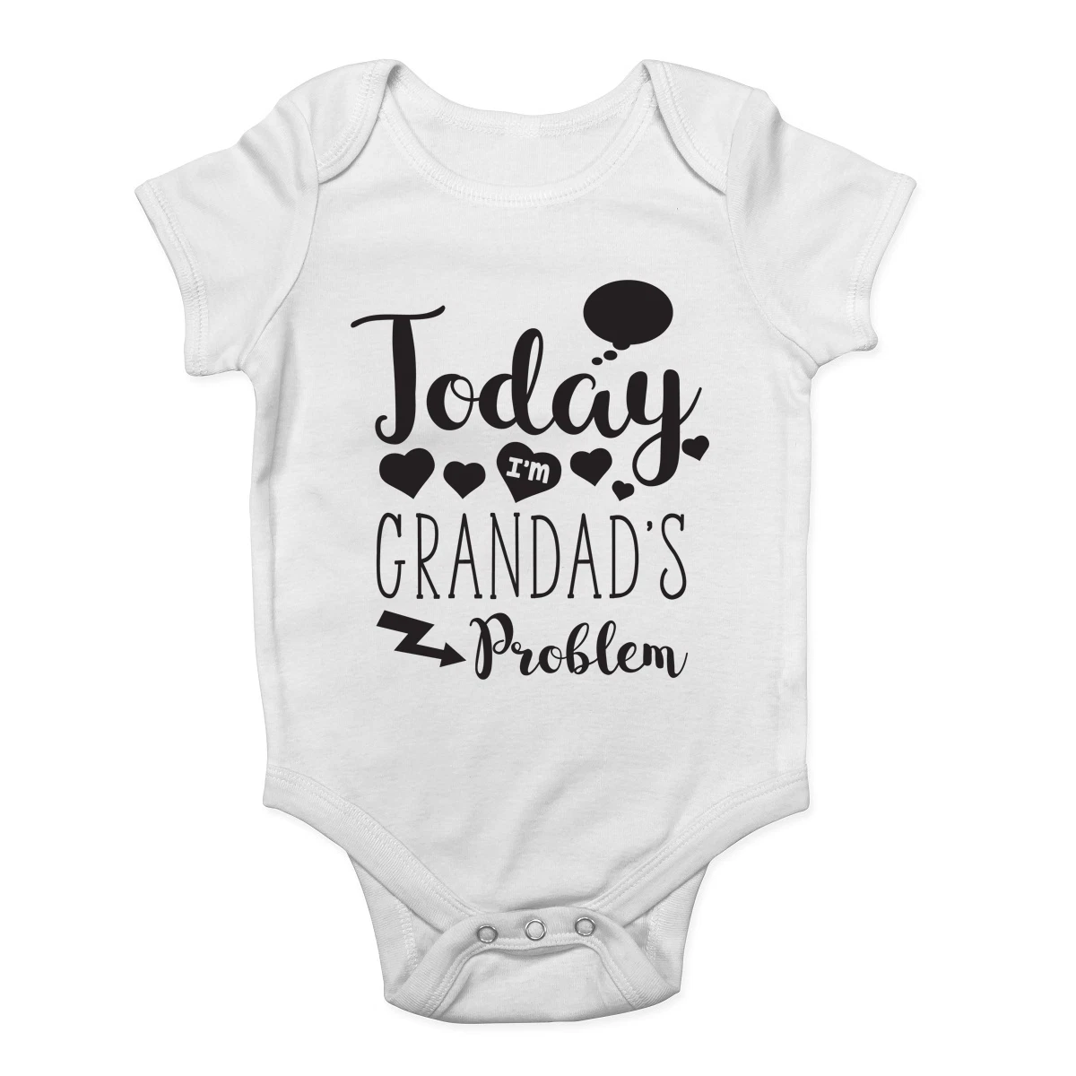 Baby clothes with grandpa hot sale sayings