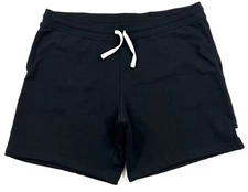 Chubbies Lounge Sweat Shorts Mens Size 2XL French Terry Athleisure Black