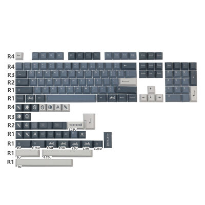 Apollo GMK Clone Keycaps Dye Sublimation PBT Keycap Set With ISO Kits