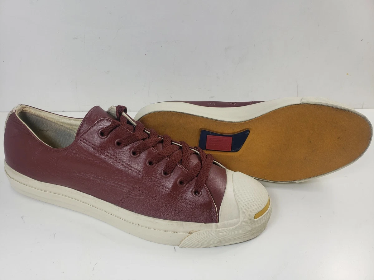 Converse jack top purcell leather red