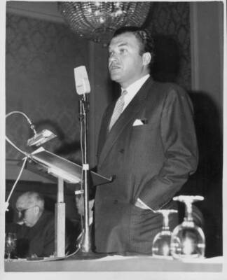 Baron Georg Von Ullmann Chairman Supervisory Board Sal Oppenheim Addr 1962 PHOTO
