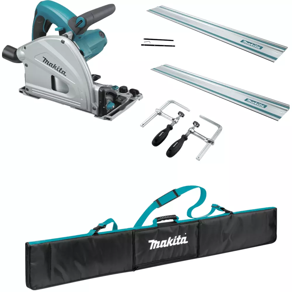 Makita plunge online saw set