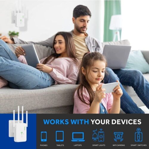 WIFI Repeater WLAN Mesh Verstärker Booster Signal Extender 2,4/5GHz 1200Mbit/s~ - Bild 4 von 16
