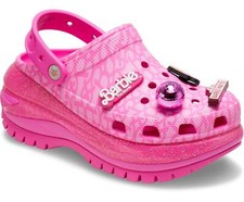 Crocs x Barbie Classic Clog Shoes Size 7W The Movie Mega Crush Free Shipping
