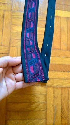 1970 Emilio Pucci Krawatte Krawatte dünn 50 x 135 cm Vintage