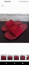 STNDRD Standard Monaco Justice League DC Comics Flash Red Mens Slides Sandals 13