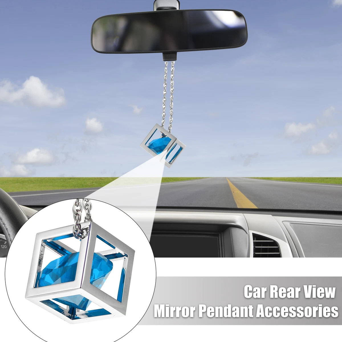 Rear view shop mirror photo charms